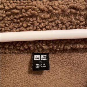 uniqlo teddy jacket